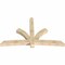 Ekena Millwork Davenport Rough Sawn Timber Gable Bracket, Douglas Fir, 96"W x 60"H x 6"D x 6"F, 15/12 Pitch GBW096X60X0606DAV00RDF - alternate 2